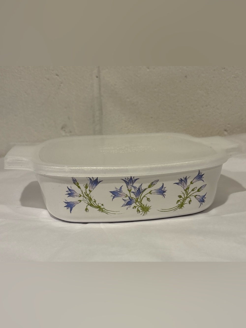 Vintage Corning Ware Blue Dusk 1 Liter Casserole Dish A-1-B With Storage Cover